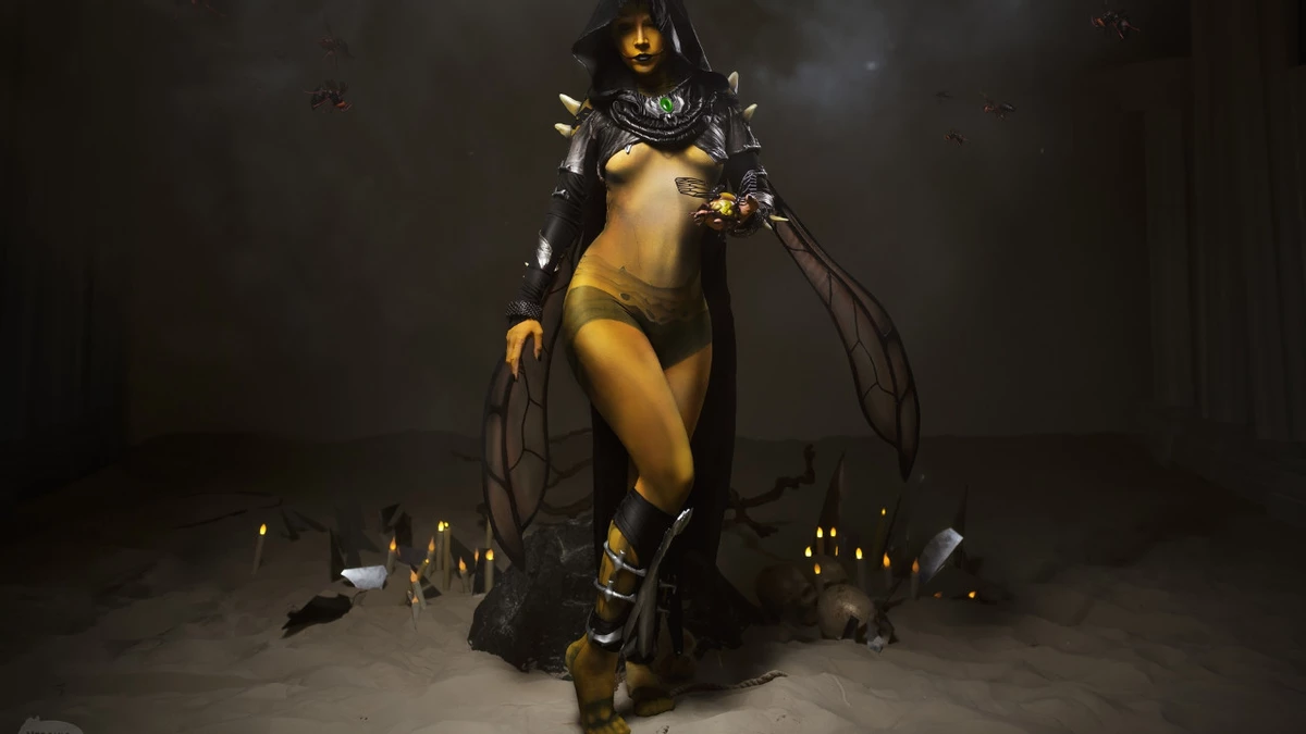 Очень круто: шикарный косплей на Ди'Вору из Mortal Kombat X от Raccoon Jeffree Очень круто: шикарный косплей на Ди'Вору из Mortal Kombat X от Raccoon Jeffree