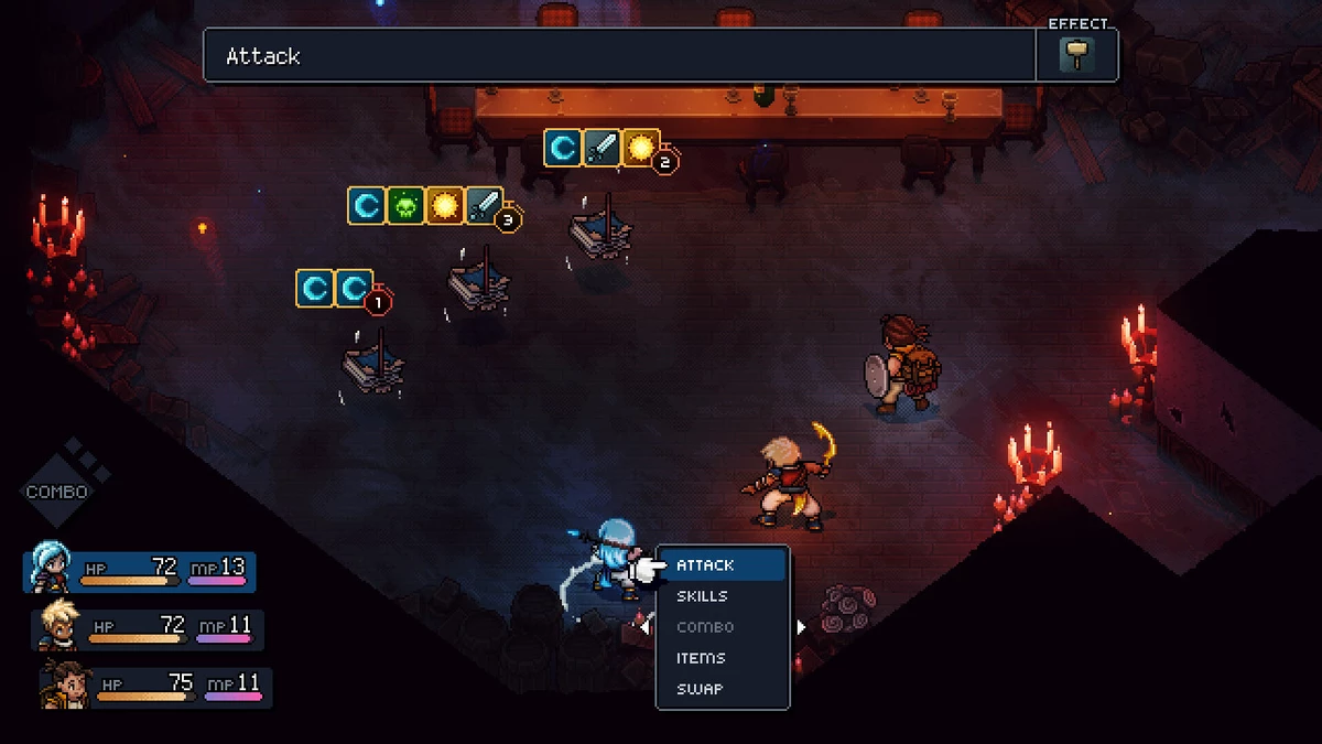 Новый геймплей пошаговой RPG Sea of Stars Новый геймплей пошаговой RPG Sea of Stars