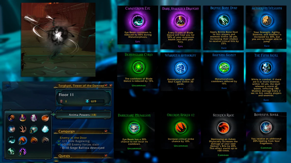 World of Warcraft: Shadowlands - Торгаст, Утроба и создание легендарного снаряжения World of Warcraft: Shadowlands - Торгаст, Утроба и создание легендарного снаряжения