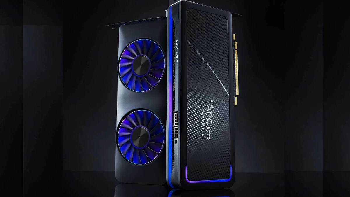 Флагманская видеокарта Intel Arc B770 может получить TDP в 300 Вт Флагманская видеокарта Intel Arc B770 может получить TDP в 300 Вт