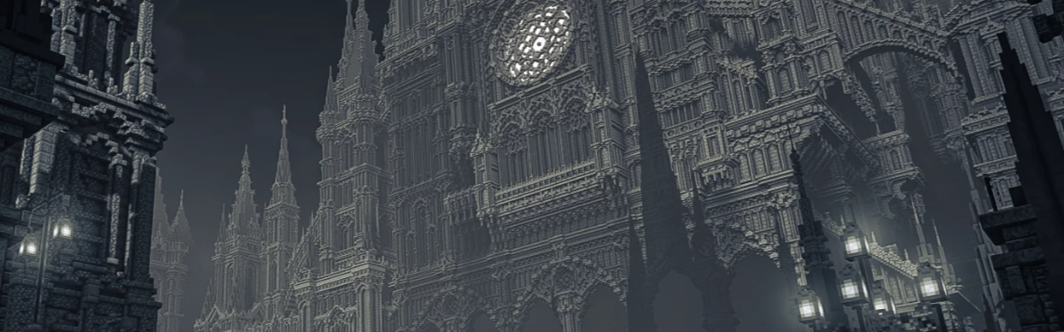 Фанат воссоздал Ярнам из Bloodborne в Minecraft Фанат воссоздал Ярнам из Bloodborne в Minecraft