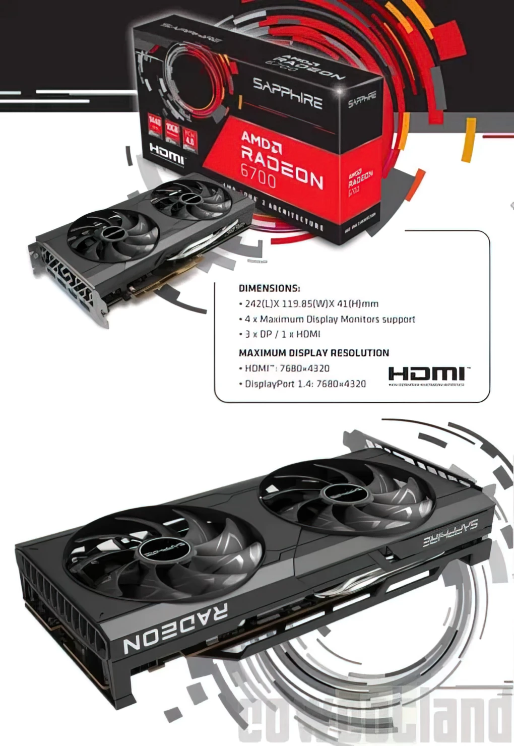 AMD готовит Radeon RX 6700 без XT с 10 Гб видеопамяти AMD готовит Radeon RX 6700 без XT с 10 Гб видеопамяти
