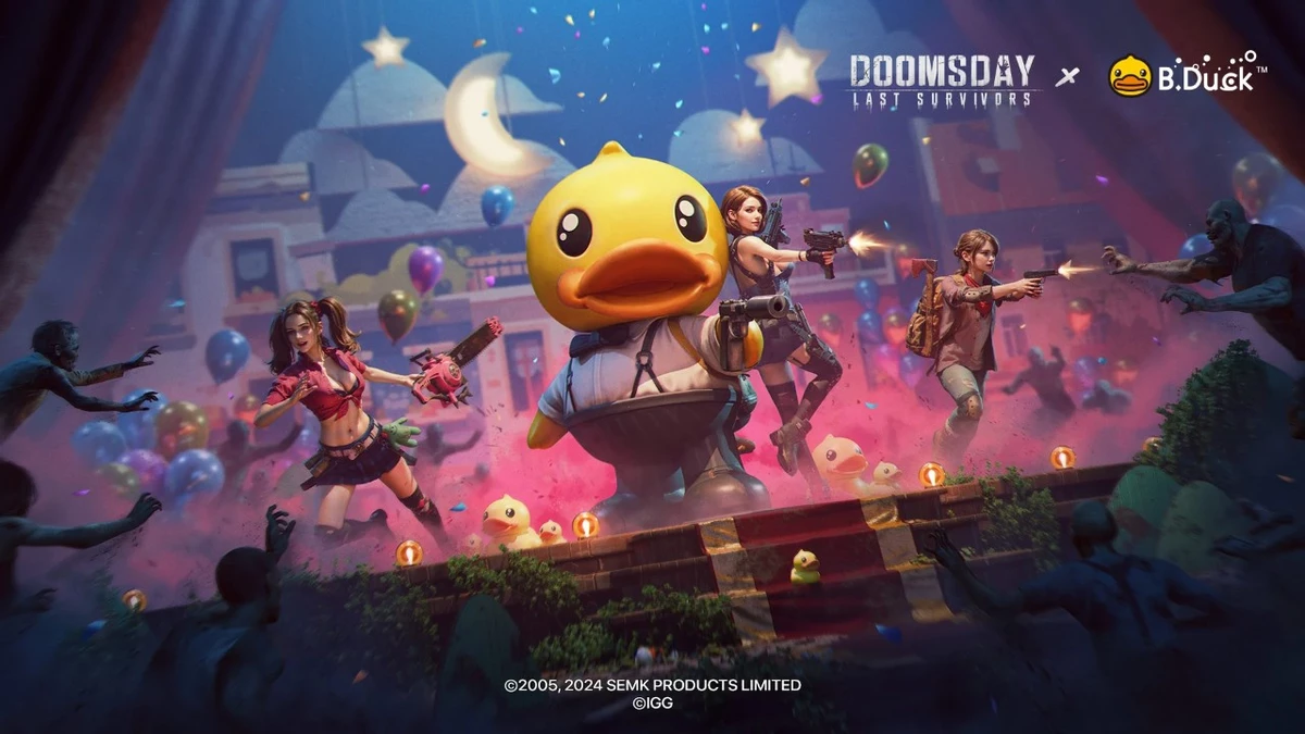 Doomsday: Last Survivors заколлабились с утёнком B.Duck Doomsday: Last Survivors заколлабились с утёнком B.Duck