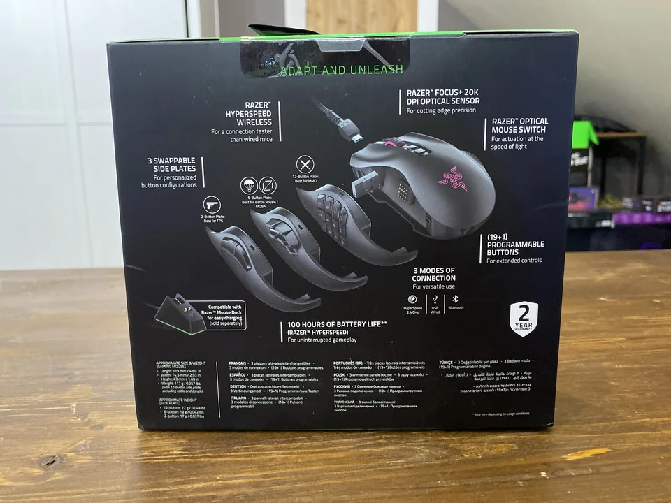 Обзор Razer Naga Pro Обзор Razer Naga Pro