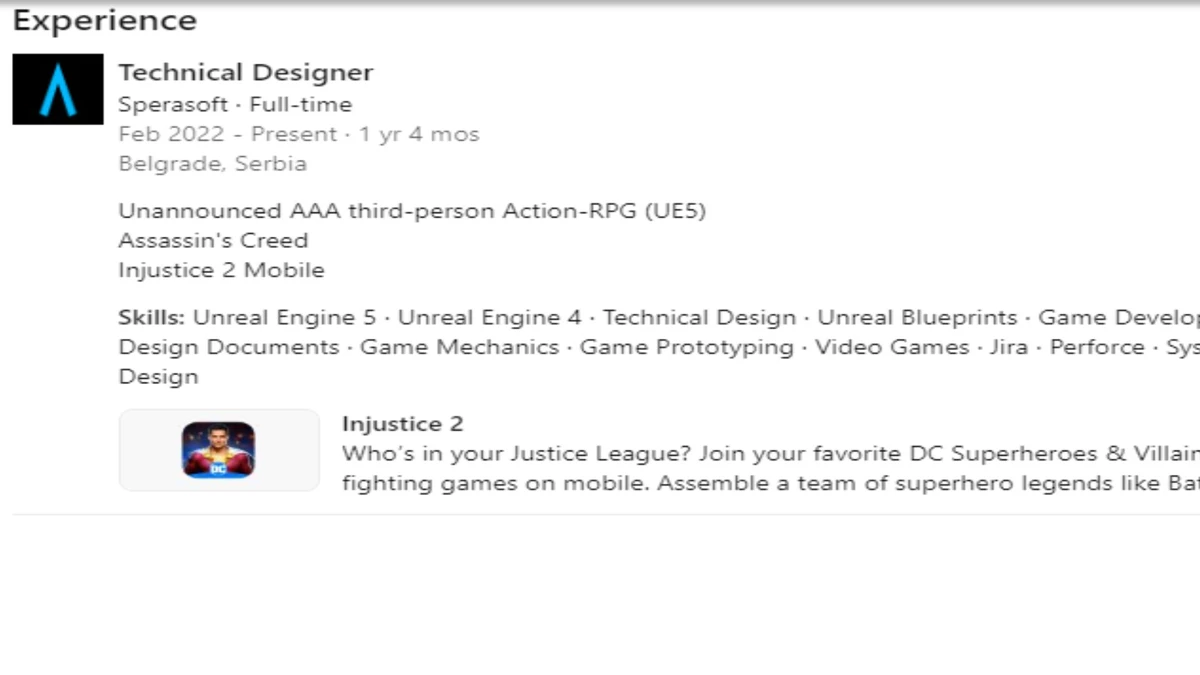 Профиль Andrew Kondratov на LinkedIn