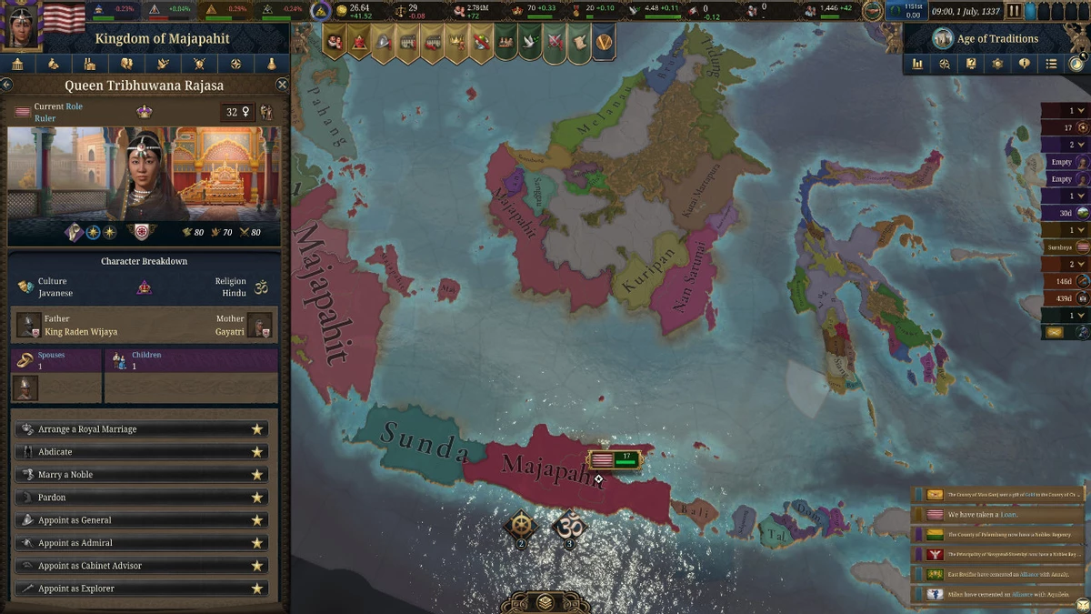 Свежее видео Europa Universalis 5 знакомит игроков с механикой главного развлечения той эпохи 