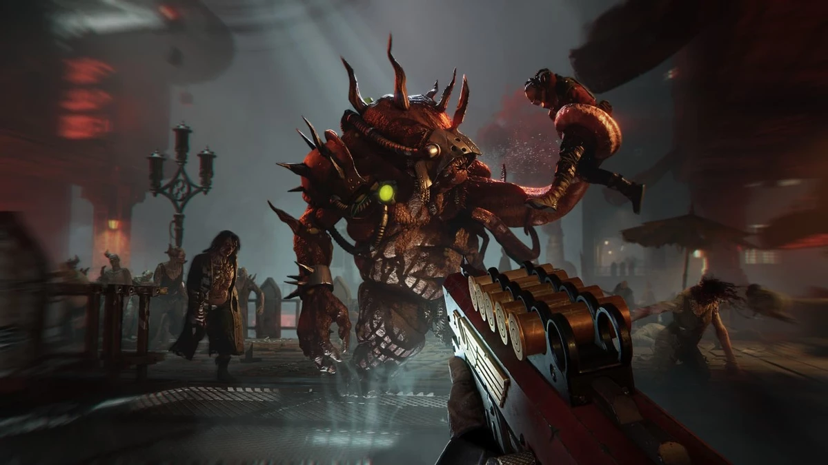 Новое видео Warhammer 40,000: Darktide демонстрирует геймплей Арбитра Новое видео Warhammer 40,000: Darktide демонстрирует геймплей Арбитра