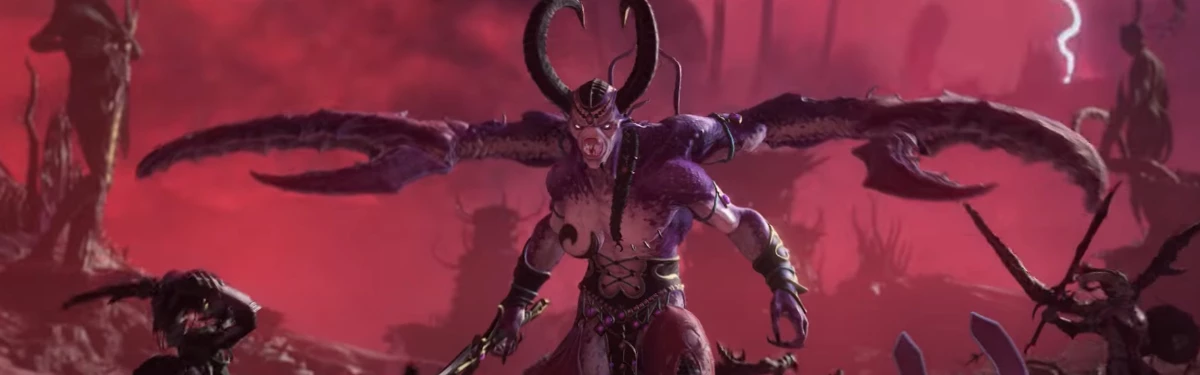 Авторы Total War: WARHAMMER III показали Слаанеша. Наслаждайтесь! Авторы Total War: WARHAMMER III показали Слаанеша. Наслаждайтесь!
