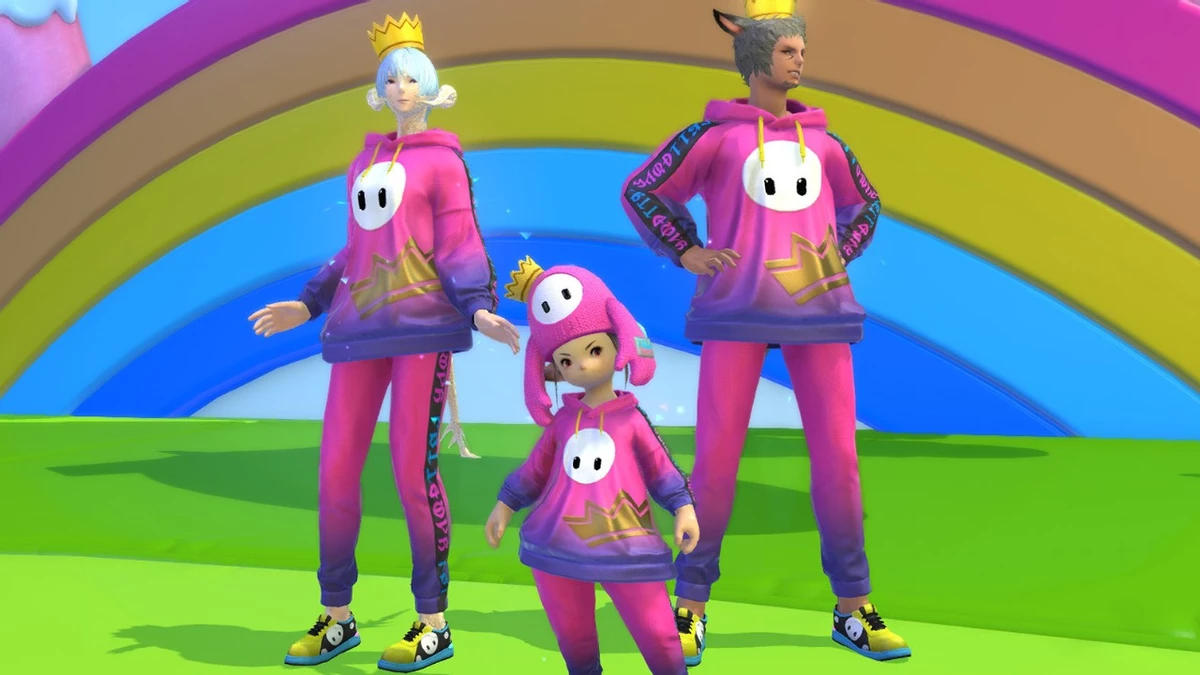 В Final Fantasy 14 возвращается коллаборация с Fall Guys