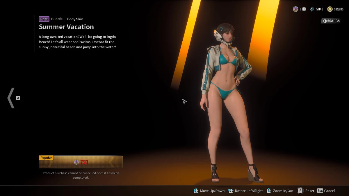 В игровой магазин The First Descendant завезли купальники В игровой магазин The First Descendant завезли купальники