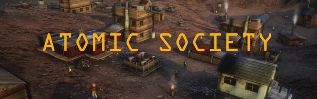 Atomic Society - градостроительная игра в стиле Fallout Atomic Society - градостроительная игра в стиле Fallout