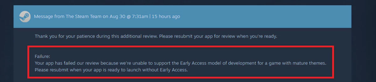 Valve запрещает ранний доступ для игр с взрослым контентом в Steam