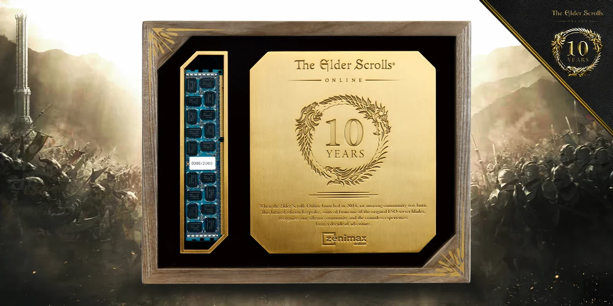 Bethesda продает планки оперативки серверов The Elder Scrolls Online по 110 долларов Bethesda продает планки оперативки серверов The Elder Scrolls Online по 110 долларов