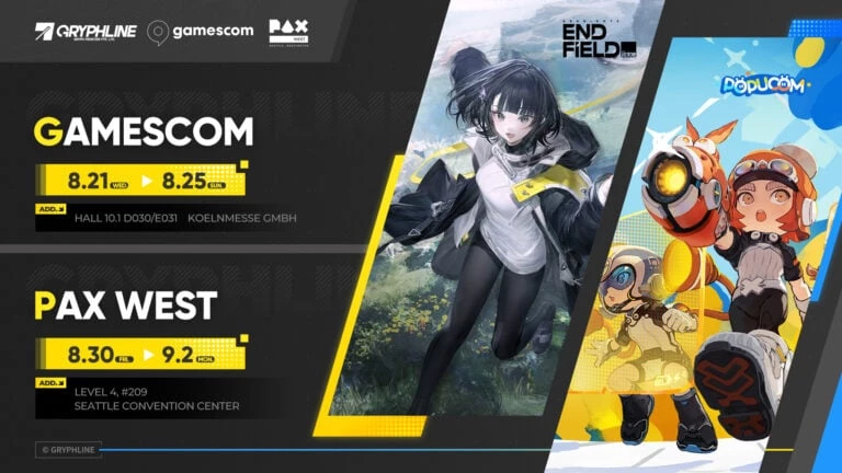 Arknights: Endfield и POPUCOM от GRYPHLINE покажут на Gamescom 2024 и PAX West 2024