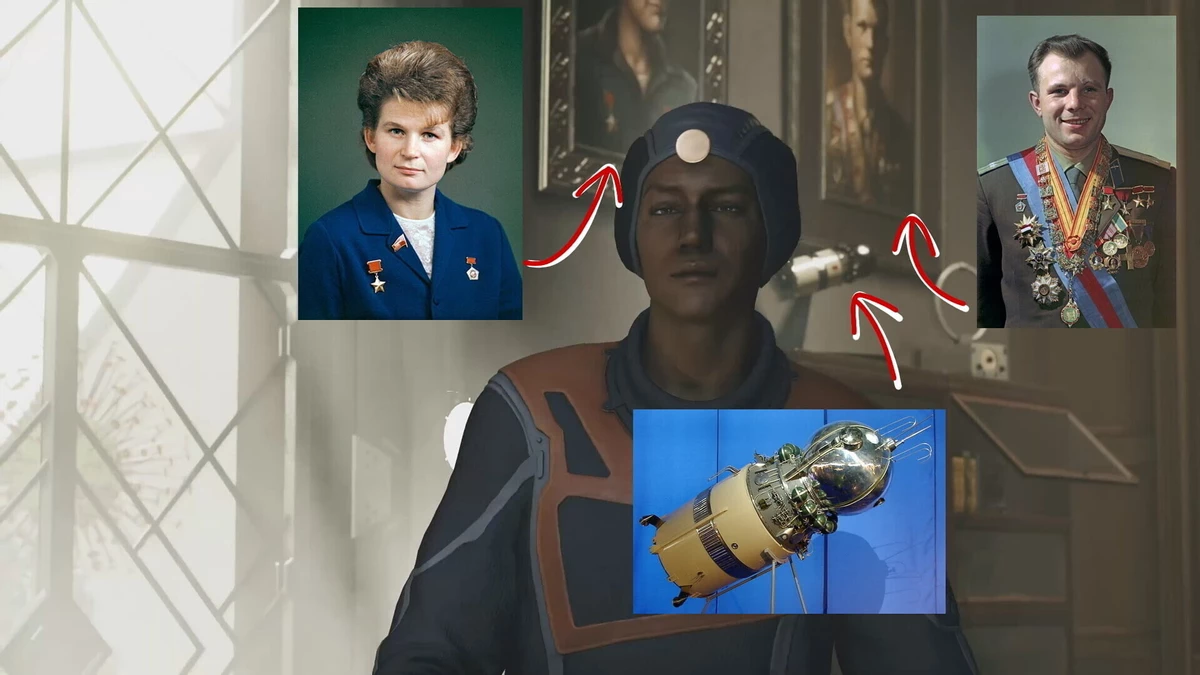 Bethesda отменила Гагарина и Терешкову, а корабль Восток опустила Bethesda отменила Гагарина и Терешкову, а корабль Восток опустила