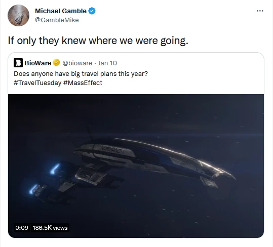 Новые подробности о следующей Mass Effect появятся в ближайшем будущем Новые подробности о следующей Mass Effect появятся в ближайшем будущем