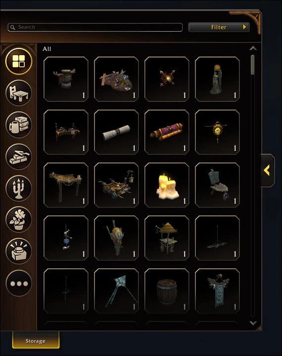 Датамайнеры World of Warcraft выяснили новые детали о грядущей системе украшений для жилищ 