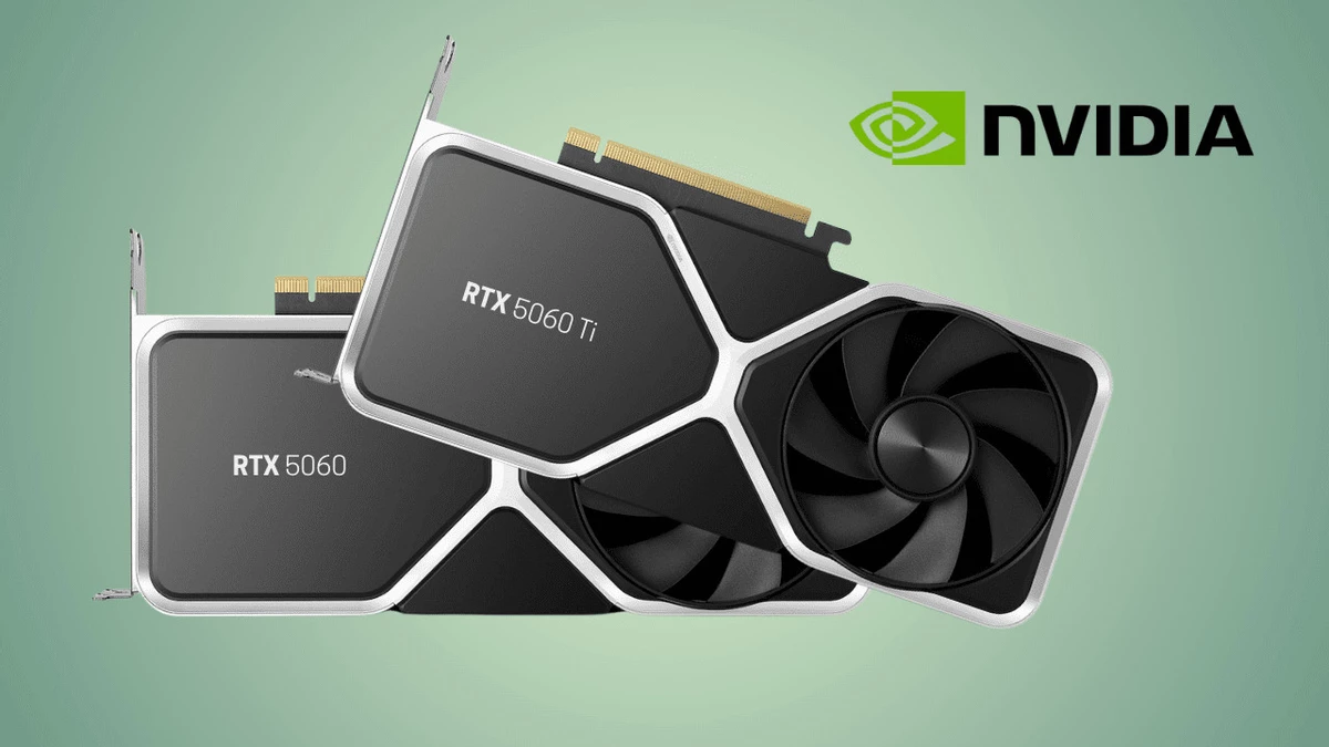 NVIDIA официально представила народные видеокарты RTX 5060 и RTX 5060 Ti  — цена от 300 долларов