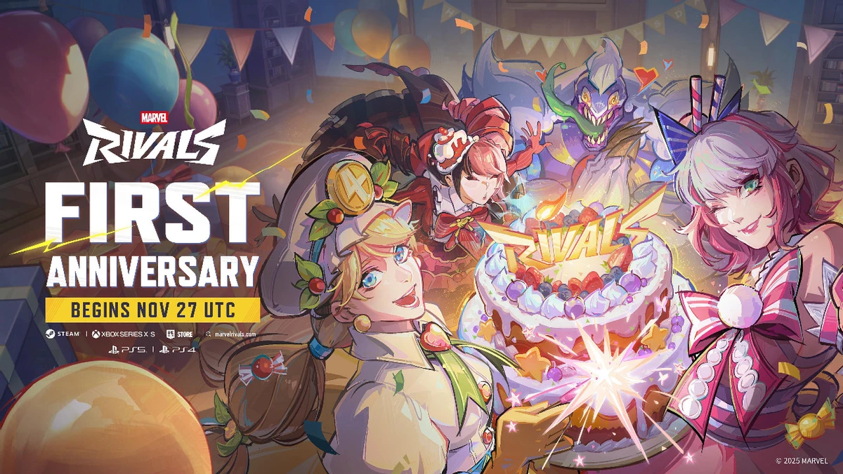 Трейлер к первой годовщине Marvel Rivals: халявные юниты и бесплатный настраиваемый костюм для Джеффа Трейлер к первой годовщине Marvel Rivals: халявные юниты и бесплатный настраиваемый костюм для Джеффа