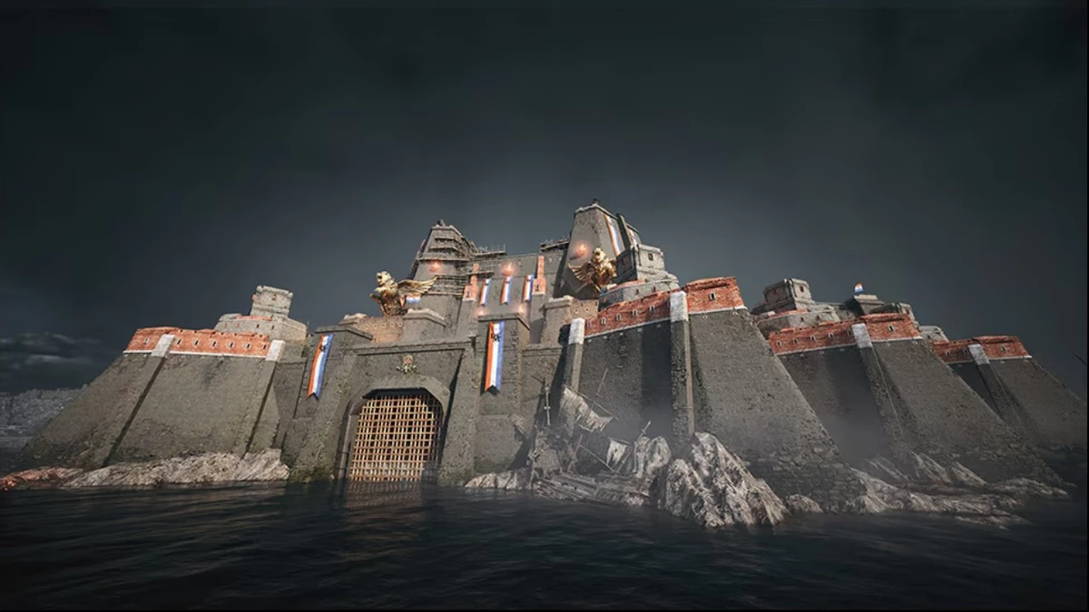Команда Skull and Bones представила новый мегафорт Волвенхол Команда Skull and Bones представила новый мегафорт Волвенхол