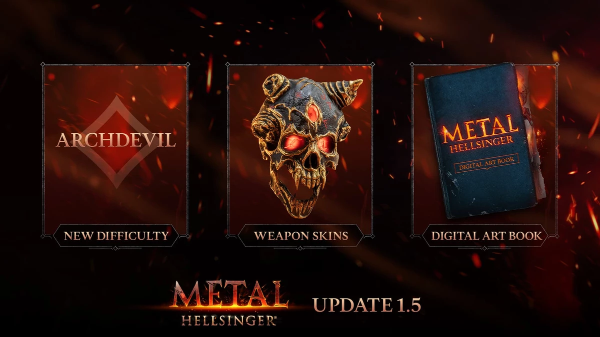 Ритм-шутер Metal: Hellsinger получил новый уровень сложности и стал доступен на PS4 и Xbox One Ритм-шутер Metal: Hellsinger получил новый уровень сложности и стал доступен на PS4 и Xbox One