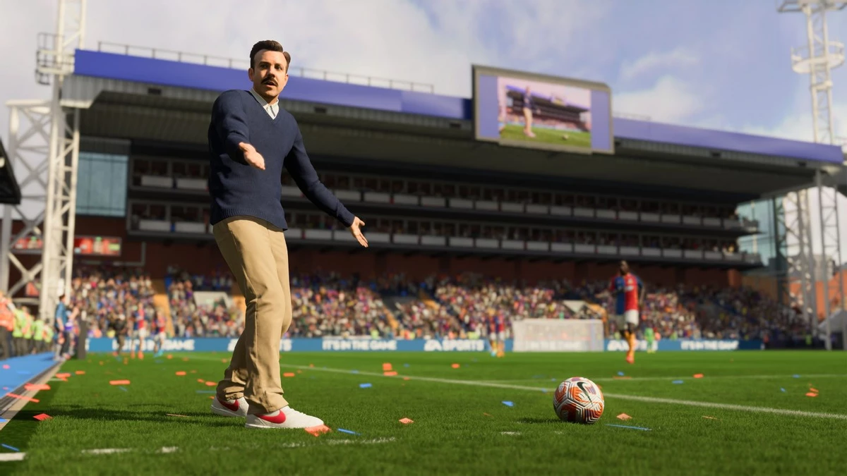 Тед Лассо и футбольный клуб Ричмонд появятся в FIFA 23 Тед Лассо и футбольный клуб Ричмонд появятся в FIFA 23