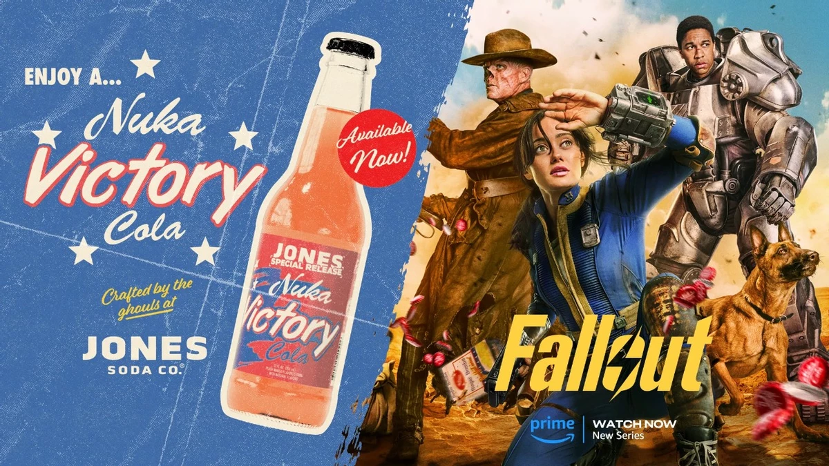 Культовые напитки Nuka-Cola и Sunset Sarsaparilla из Fallout добрались до реальных полок Культовые напитки Nuka-Cola и Sunset Sarsaparilla из Fallout добрались до реальных полок