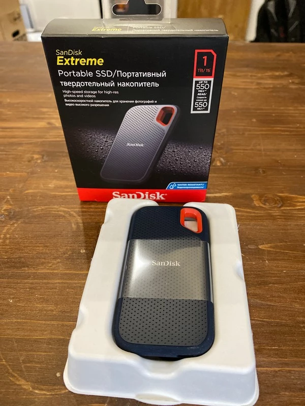 Обзор SanDisk Extreme Portable SSD 1Tb Обзор SanDisk Extreme Portable SSD 1Tb