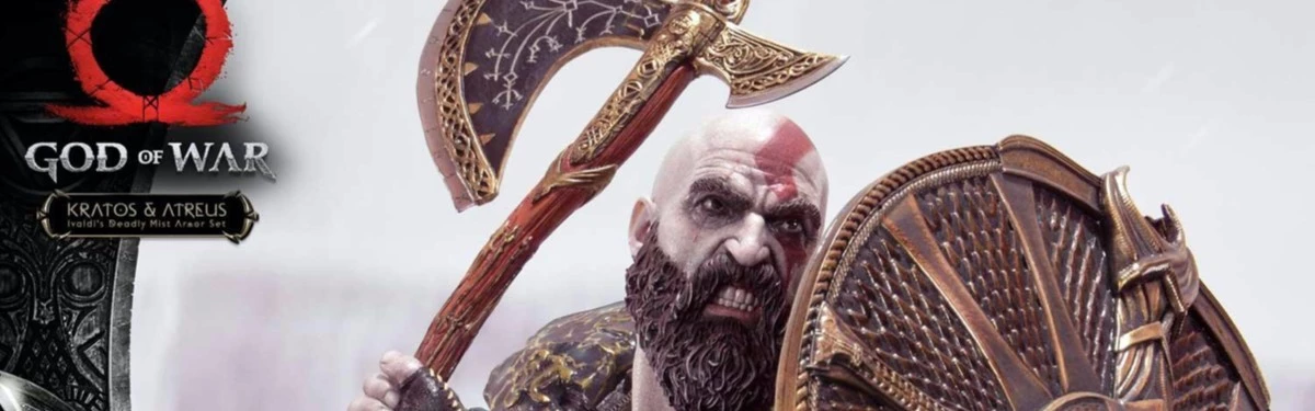 Стартовал предзаказ на фигуру «Кратос и Атрей» за $1200 Стартовал предзаказ на фигуру «Кратос и Атрей» за $1200