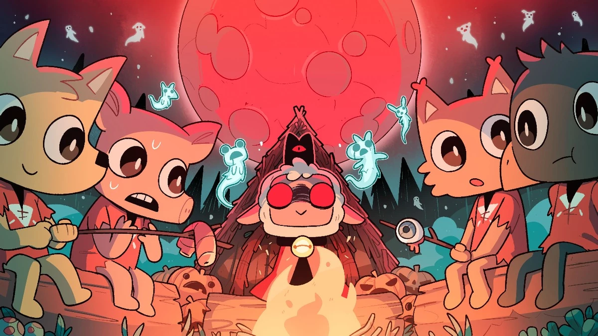Devolver Digital показала ключевую иллюстрацию DLC Relics of the Old Faith для Cult of the Lamb Devolver Digital показала ключевую иллюстрацию DLC Relics of the Old Faith для Cult of the Lamb