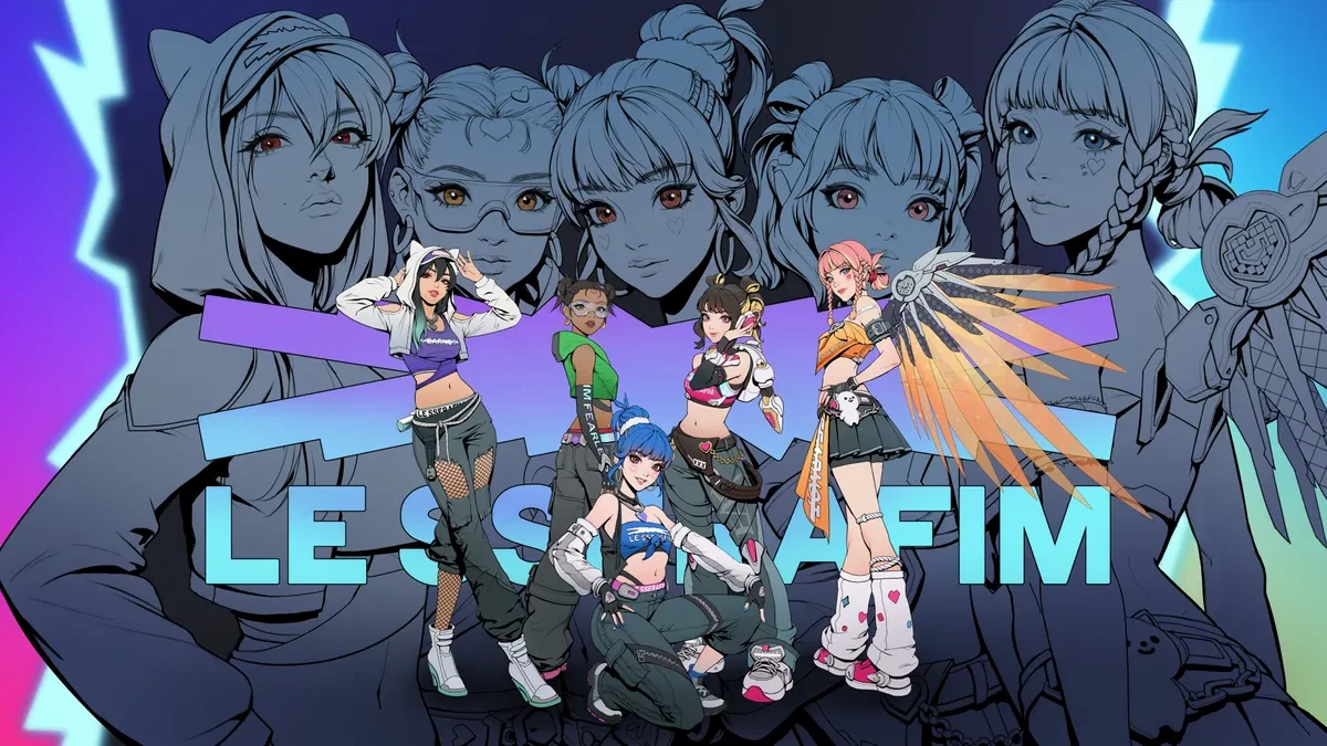 K-Pop группа Le Sserafim скоро вернется в Overwatch 2 K-Pop группа Le Sserafim скоро вернется в Overwatch 2