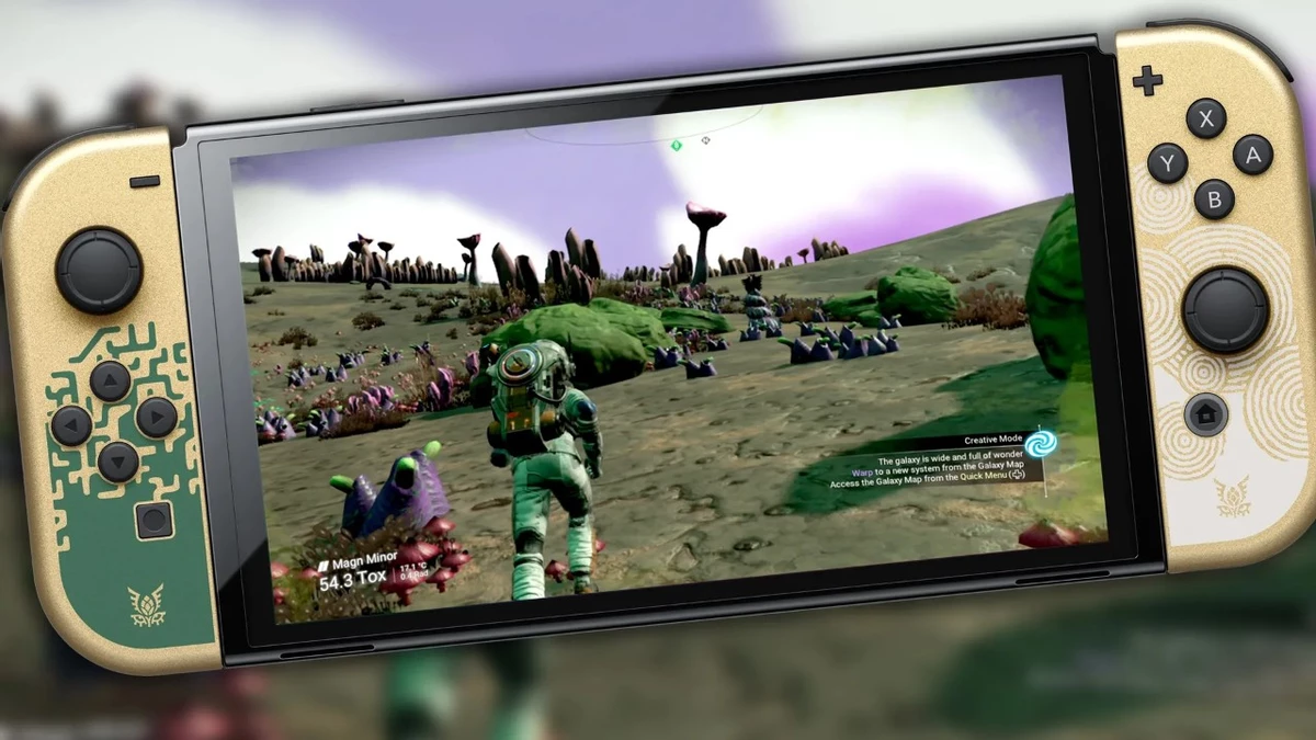 AMD FSR 2 спасает Nintendo Switch в No Man's Sky AMD FSR 2 спасает Nintendo Switch в No Man's Sky