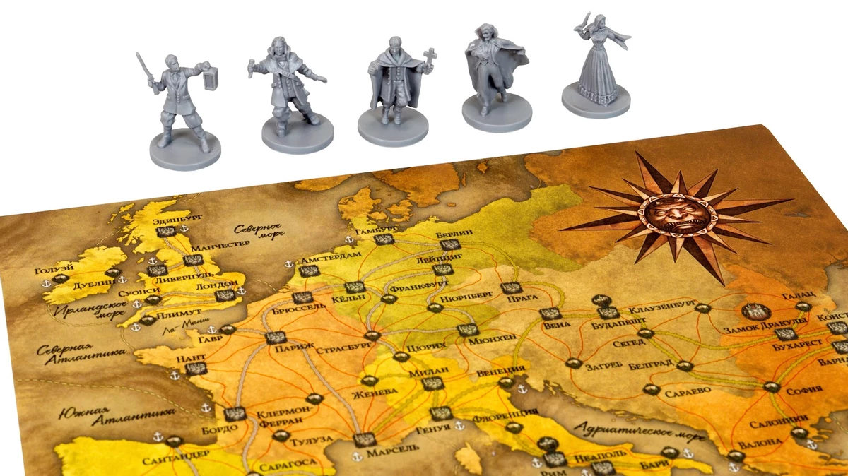 Ярость Дракулы. Третья редакция — великолепная настольная игра-охота, где непонятно, кто дичь, а кто охотник Ярость Дракулы. Третья редакция — великолепная настольная игра-охота, где непонятно, кто дичь, а кто охотник