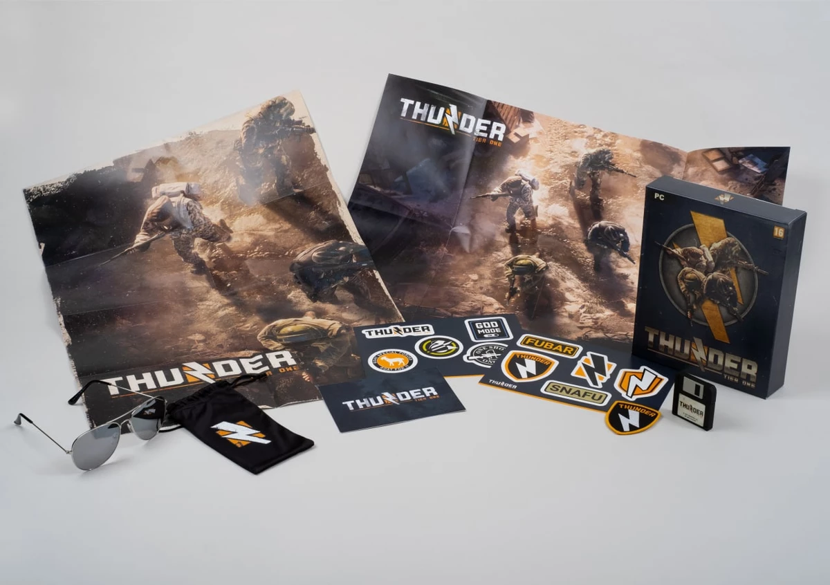 Розыгрыш наборов с мерчем по Thunder Tier One Розыгрыш наборов с мерчем по Thunder Tier One