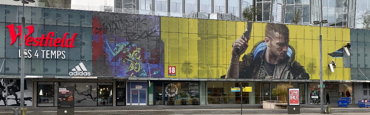 Знаменитые лондонские двухэтажные автобусы окрасились в цвета Cyberpunk 2077 Знаменитые лондонские двухэтажные автобусы окрасились в цвета Cyberpunk 2077