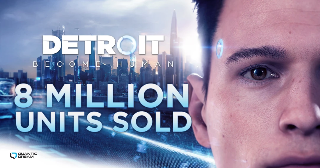 Продажи Detroit: Become Human достигли 8 миллионов копий Продажи Detroit: Become Human достигли 8 миллионов копий