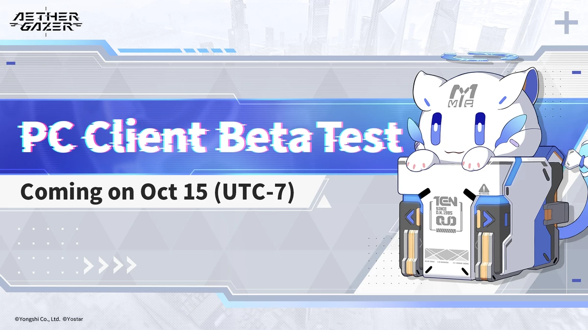 ОБТ ПК-версии экшена Aether Gazer от авторов Azur Lane стартует 15 октября ОБТ ПК-версии экшена Aether Gazer от авторов Azur Lane стартует 15 октября