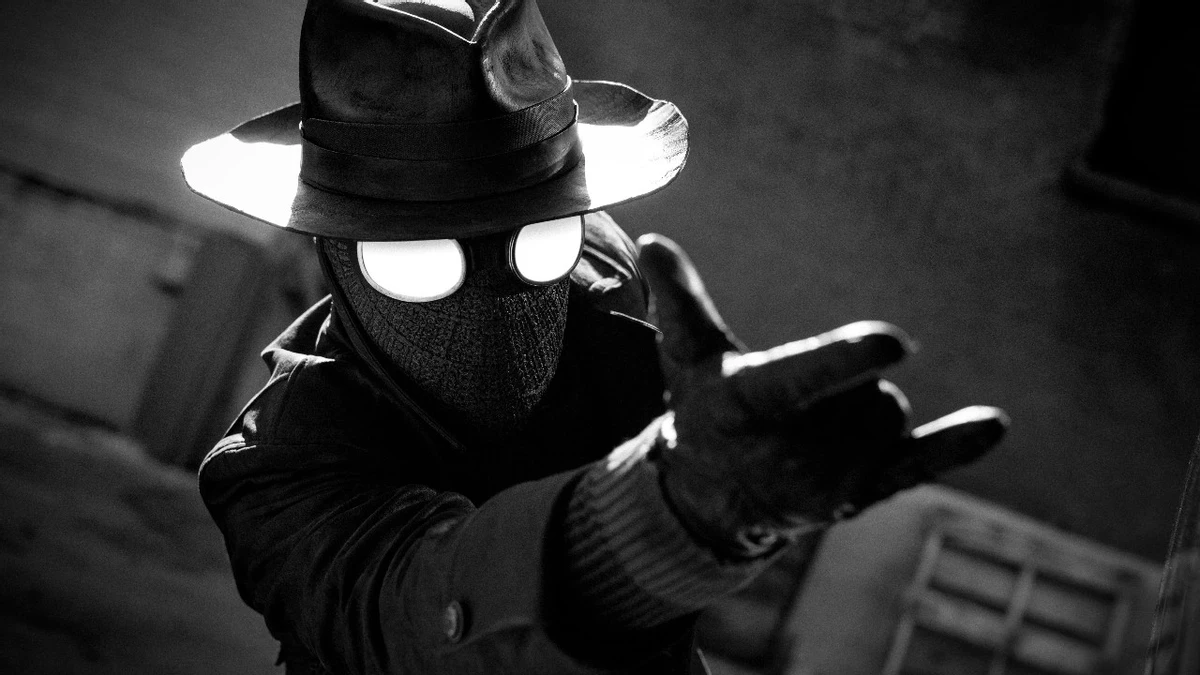 Не Питер Паркер, а Бен Рейли на постерах сериала «Паук-Нуар» в двух цветовых решениях Не Питер Паркер, а Бен Рейли на постерах сериала «Паук-Нуар» в двух цветовых решениях