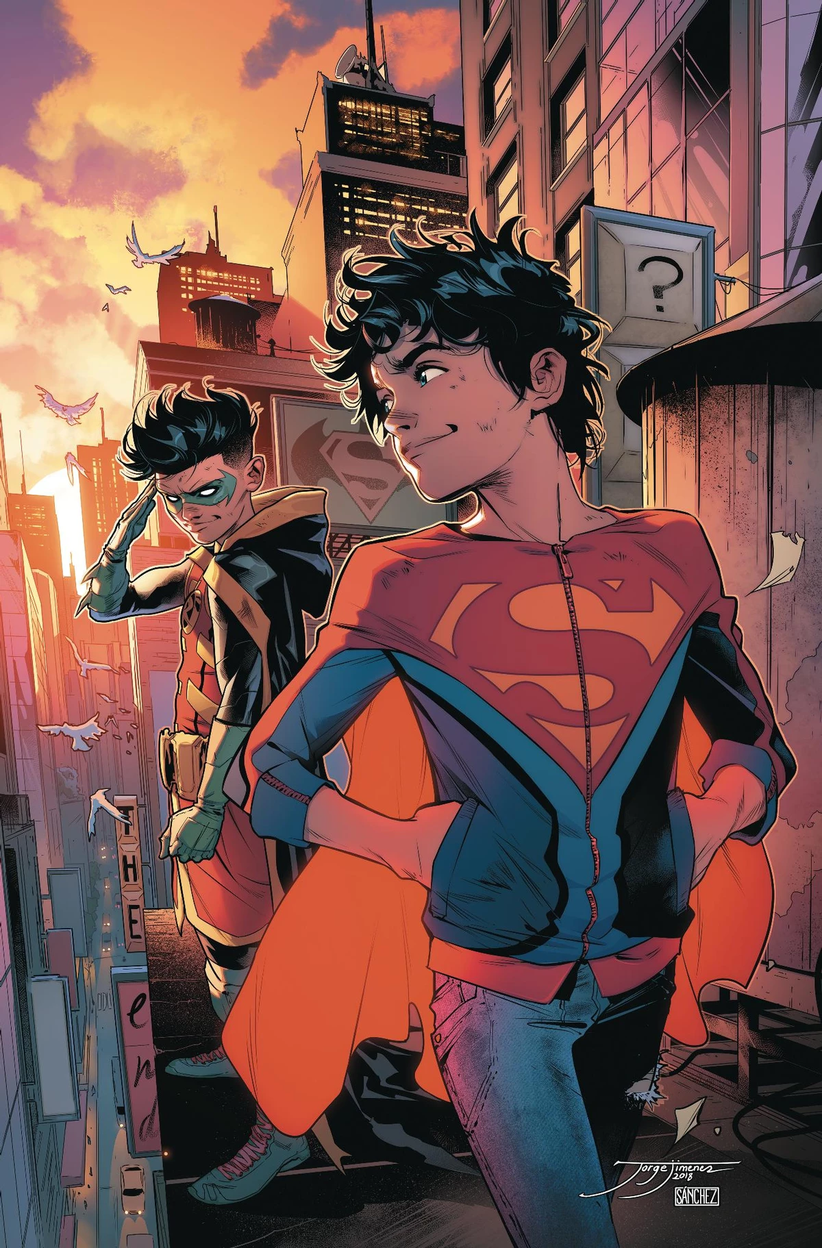 Арт — Jorge Jiménez и Alejandro Sánchez/Super Sons #16 Арт — Jorge Jiménez и Alejandro Sánchez/Super Sons #16