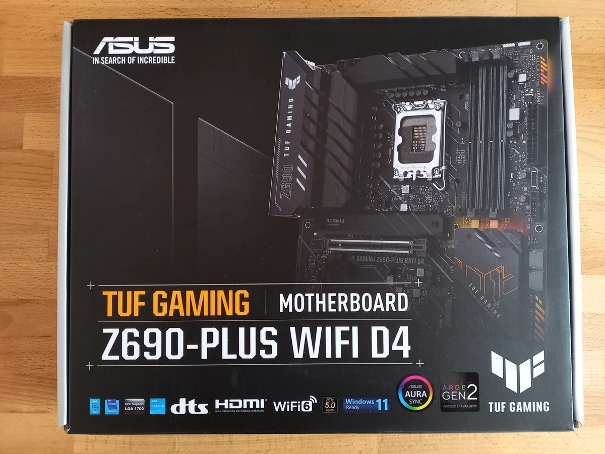 Обзор DDR4 материнской платы ASUS TUF GAMING Z690-PLUS WIFI D4 Обзор DDR4 материнской платы ASUS TUF GAMING Z690-PLUS WIFI D4