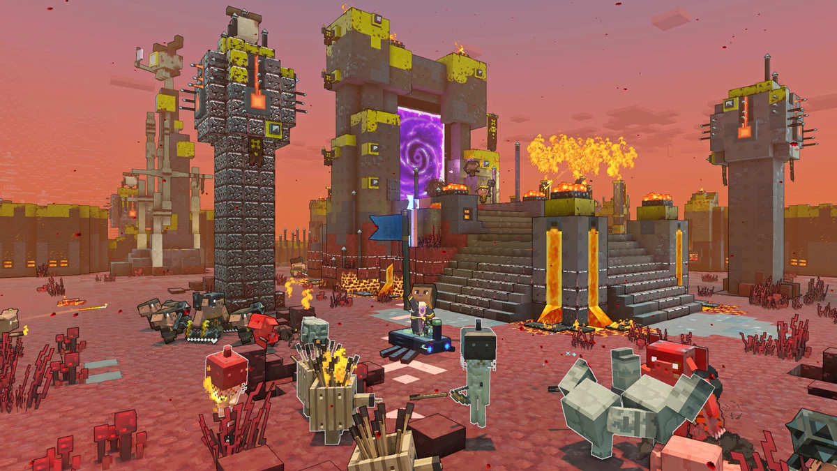 Подробности грядущей Minecraft Legends. Что из себя представляет игра? Подробности грядущей Minecraft Legends. Что из себя представляет игра?