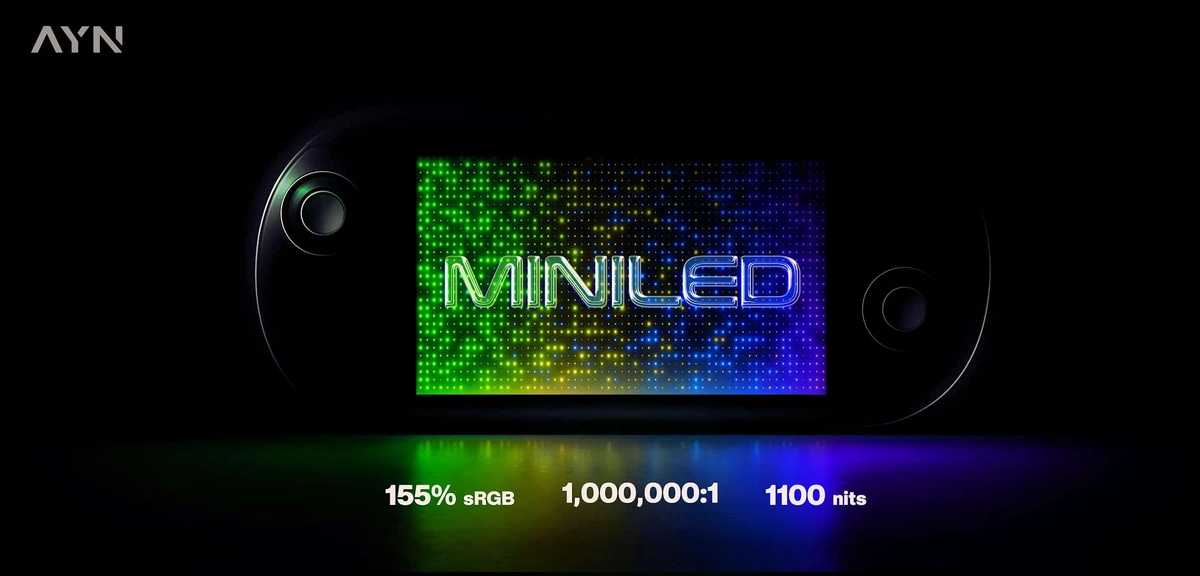 AYN готовит консоль в стиле PSP с весом в 320 грамм и Mini-LED экраном