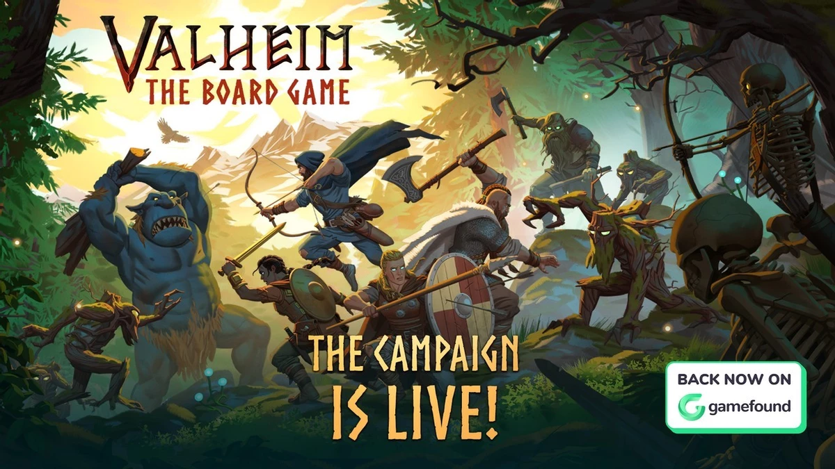 Предзаказ и сбор денег за настолку Valheim: The Board Game стартовал Предзаказ и сбор денег за настолку Valheim: The Board Game стартовал