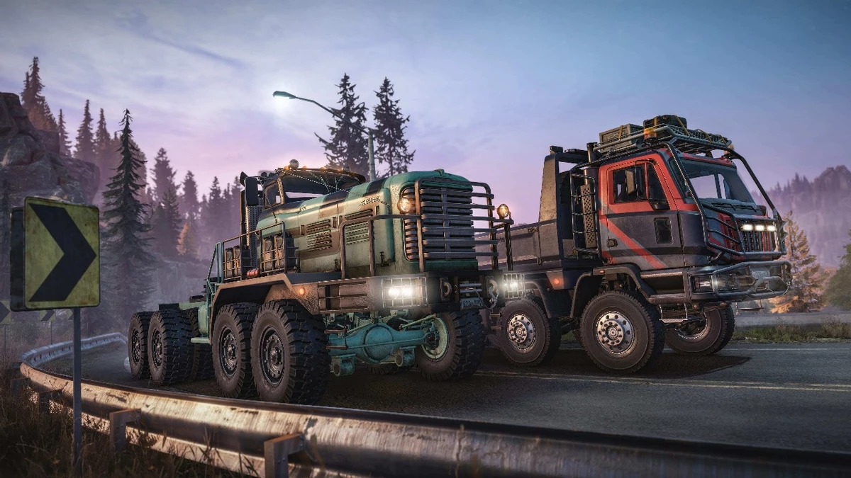 В SnowRunner появились два мощных грузовика и эксклюзивные дополнения