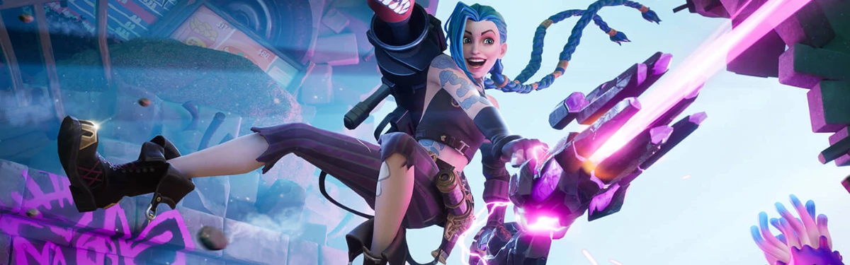 Джинкс добралась до Fortnite. Игры от Riot Games появились в Epic Games Store Джинкс добралась до Fortnite. Игры от Riot Games появились в Epic Games Store