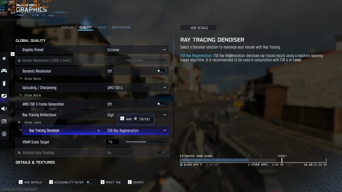 AMD FSR Redstone дебютирует в Call of Duty: Black Ops 7 с функцией Ray Regeneration