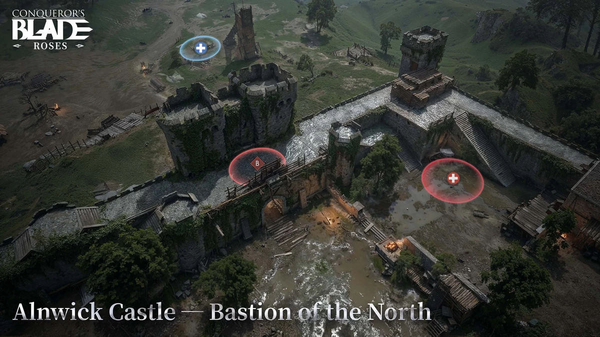 В MMO Conqueror’s Blade появится замок Алник — новая эпическая карта для осад