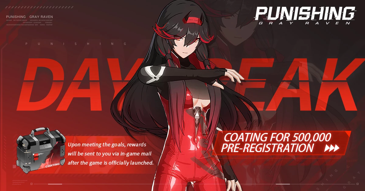 Punishing: Gray Raven - До релиза 4 дня, количество предварительных регистраций перевалило за 500,000 Punishing: Gray Raven - До релиза 4 дня, количество предварительных регистраций перевалило за 500,000