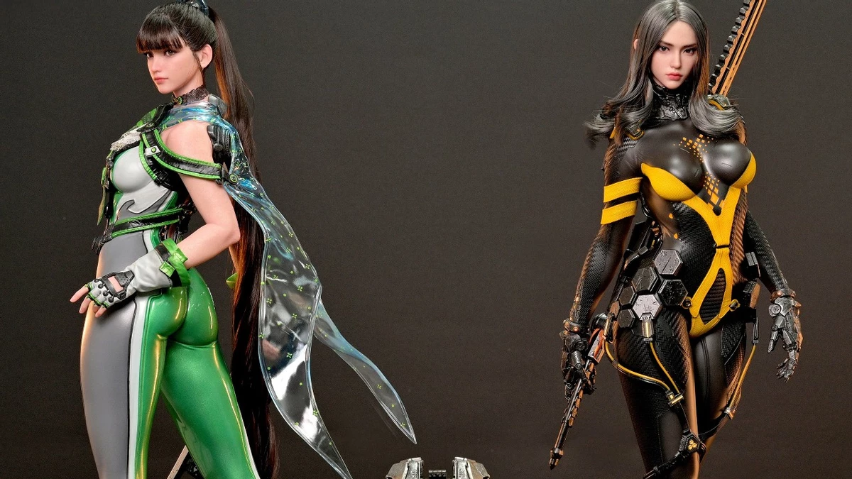 Сверхреалистичные и горячие фигурки Евы и Тачи из Stellar Blade обойдутся в цену RTX 5090