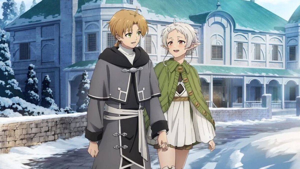 Руди и Сильфи на постере новых эпизодов «Mushoku Tensei: Реинкарнация безработного» Руди и Сильфи на постере новых эпизодов «Mushoku Tensei: Реинкарнация безработного»